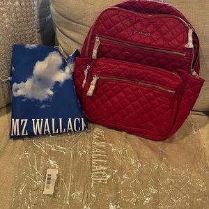 New! MZ Wallace metro punch backpack